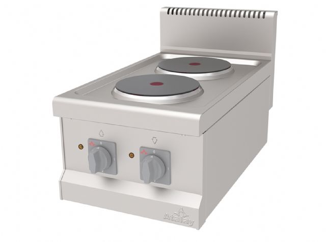 AEO-470 - Elektrikli Ocak, İki Gözlü - Set Üstü