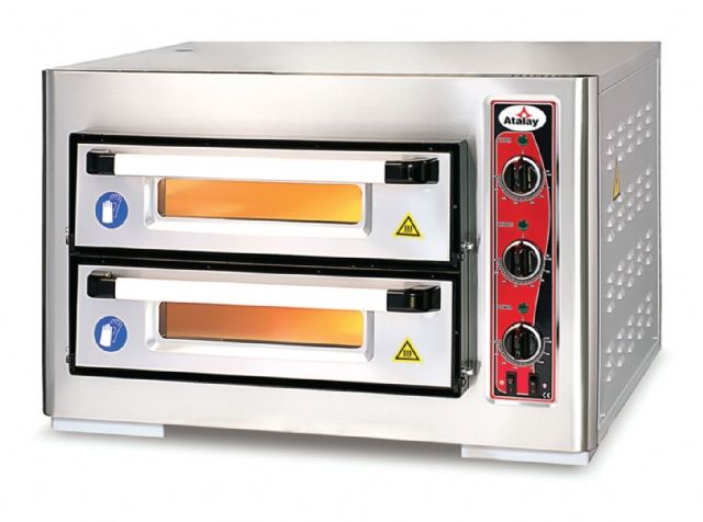 APF-50/2 - Elektrikli Pizza Fırını - Çift Katlı