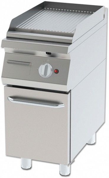 KGOID-4090 - Gazlı Pleyt Izgara, Nervürlü Yüzeyli - Set Tipi