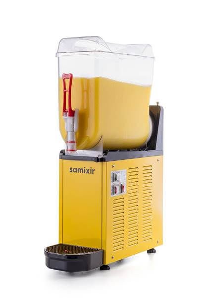 SLUSH Mono Model - Karlama / Buzlu İçecek Dispenseri, Sarı Renk, 12 Lt