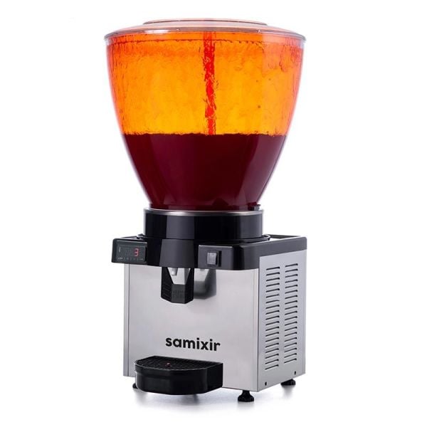 Panoramik S40 Model - Fıskiyeli Soğuk İçecek Dispenseri, Inox,  40 Lt, Dijital
