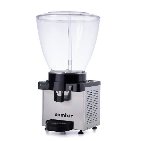 Panoramik S40 Model - Fıskiyeli Soğuk İçecek Dispenseri, Inox,  40 Lt, Dijital
